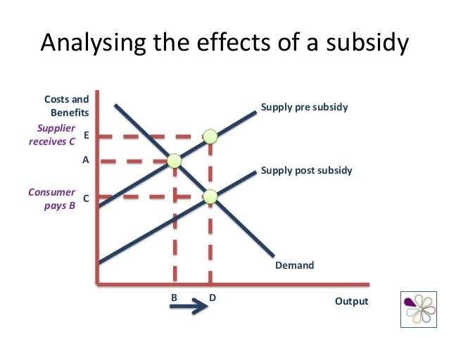 What is a subsidy What is a subsidy